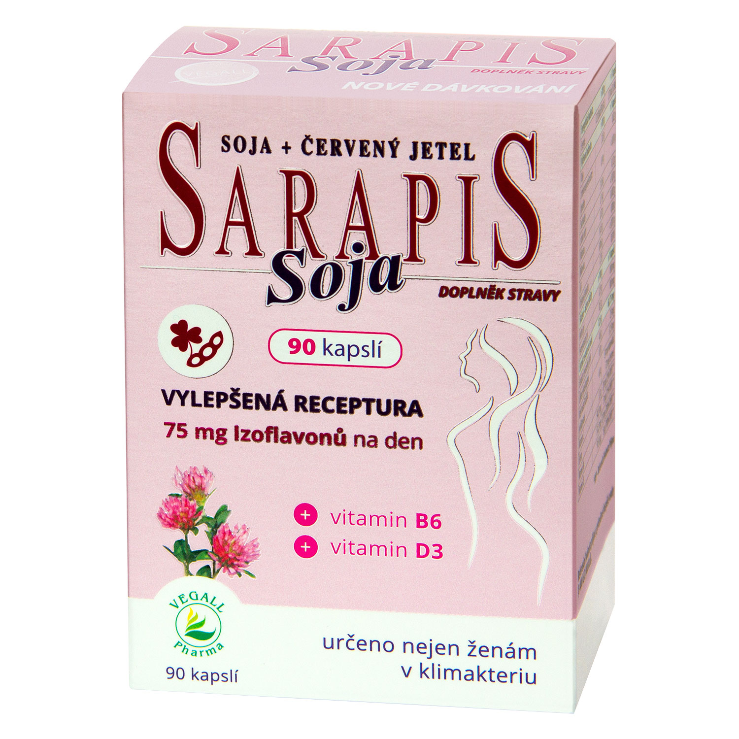Sarapis Soja 90 kapslí - Klimakterium