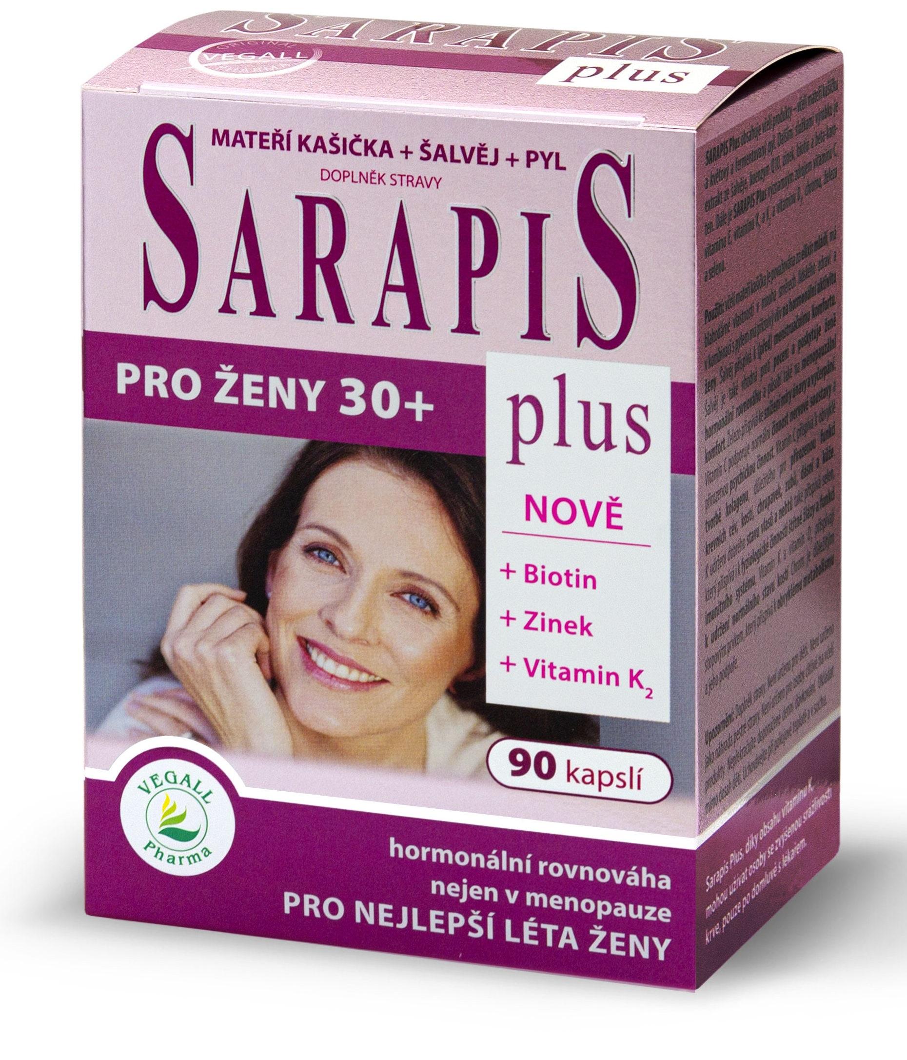 Sarapis plus 90 kapslí - Klimakterium
